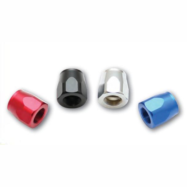 Vibrant -12AN Hose End Socket - Blue