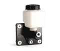 BLOX Racing Brake Booster Elimi-Plate - Silver