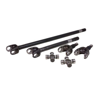 Yukon Gear Front 4340 Chrome-Moly Replacement Axle Kit For 72-81 Dana 30 Jeep CJ w/ 27 Splines