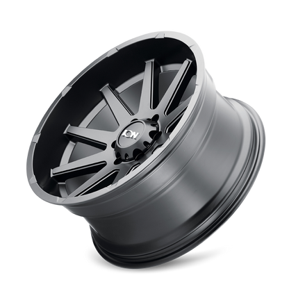 ION Type 143 17x9 / 6x120 BP / 18mm Offset / 66.9mm Hub Matte Black Wheel