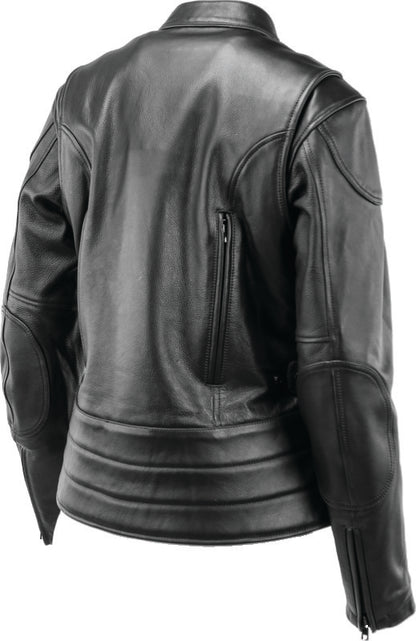 Kuryakyn Leather By River Road Race Leather Jacket Black Womens - Small