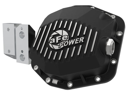 aFe Street Series Rear Differential Cover Black w/Machined Fins 20+ Jeep Gladiator JT (Dana M220)