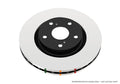 DBA Subaru WRX STi Brembo 6 Pot Spec R Yellow Calipers 19in Rim 4000 Series Stand Rear Brake Rotor