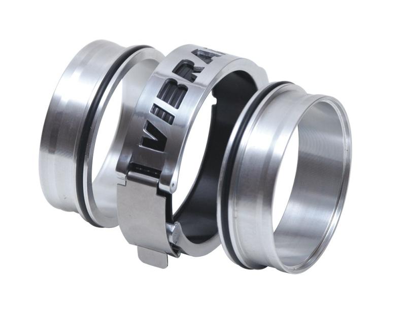 Vibrant Aluminum Weld Ferrules w/ O-Rings for 5in OD Tubing - Sold in Pairs