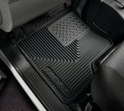 Husky Liners 08-10 Ford F-250/F-350/F-450 SuperDuty Heavy Duty Black Front Floor Mats