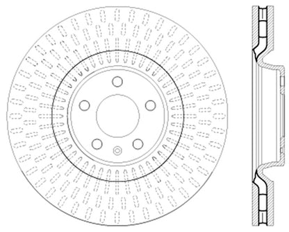 StopTech Drilled Sport Brake Rotor