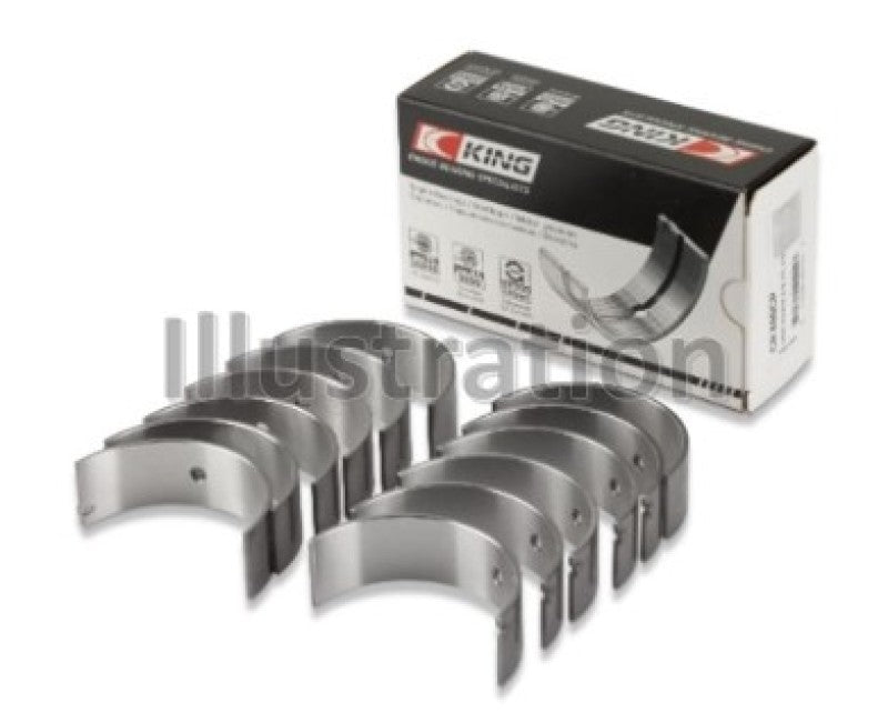 King Mitsubishi 181CI 3.0L 6G72 V6 / 152CI 2.5L 6G73 V6 (Size +0.50) Rod Bearing Set