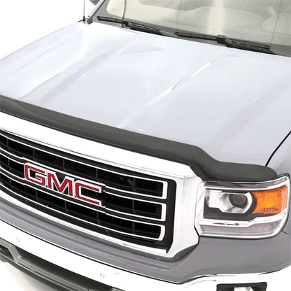 AVS 14-18 GMC Sierra 1500 Hoodflector Low Profile Hood Shield - Smoke