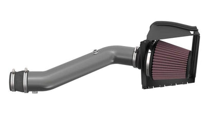 K&N 18-24 Ford F150 3.3L V6 Performance Air Intake System w/ Red Air Filter