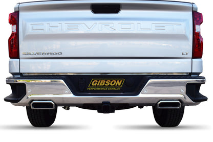 Gibson 19-22 GMC Sierra 1500 Denali 5.3L 3in/2.5in Cat-Back Dual Split Exhaust - Stainless