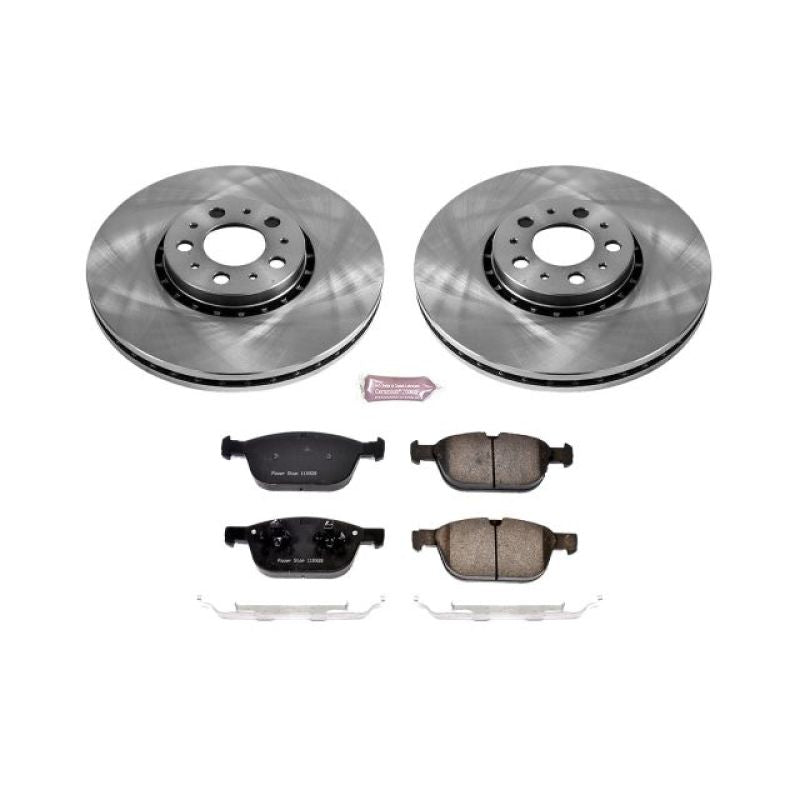 Power Stop 03-14 Volvo XC90 Front Autospecialty Brake Kit