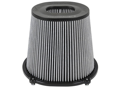 aFe Quantum Pro DRY S Air Filter Inverted Top - 5in Flange x 8in Height - Dry PDS - Precision R