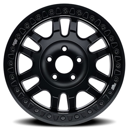 Dirty Life 9314 Canyon Race 17x9 / 5x114.3 BP / -12mm Offset / 72.5mm Hub Matte Black Wheel