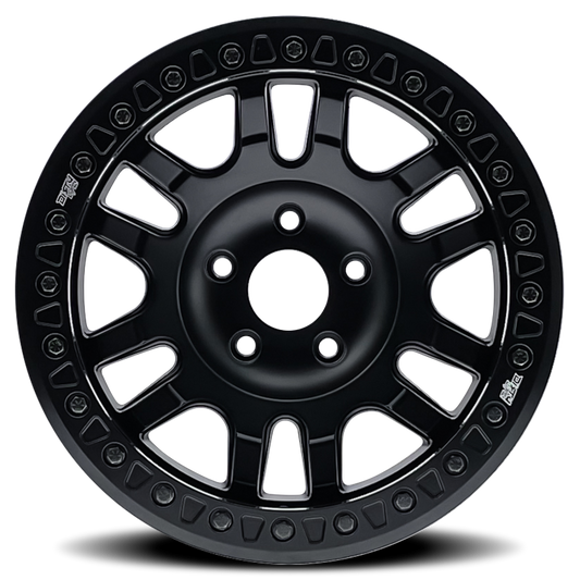 Dirty Life 9314 Canyon Race 17x9 / 5x114.3 BP / -12mm Offset / 72.5mm Hub Matte Black Wheel