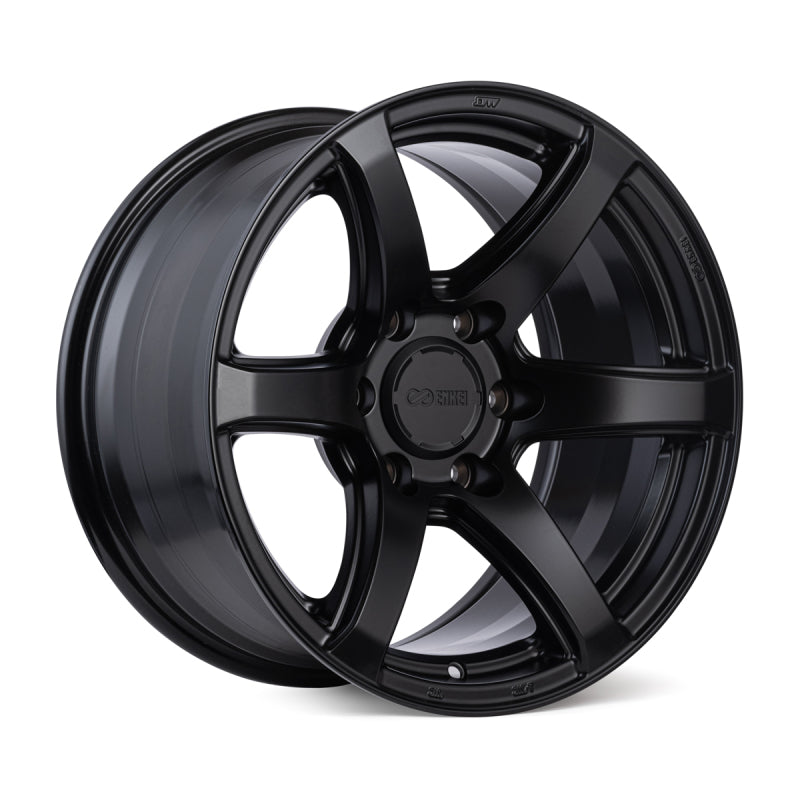 Enkei Cyclone 16x8 6x139.7 0mm Offset 106.1 Bore - Matte Black Wheel