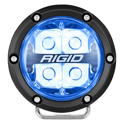 Rigid Industries 360-Series 4in LED Off-Road Spot Beam - RGBW (Pair)