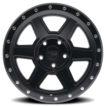 Dirty Life 9315 Compound 17x9 / 6x139.7 BP / -38mm Offset / 106mm Hub Matte Black Wheel