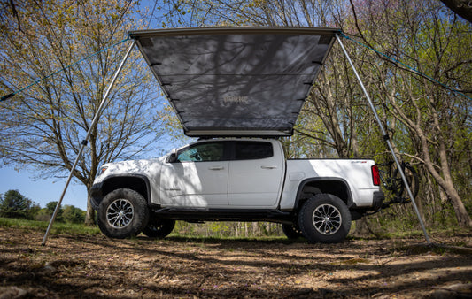 Borne Off-Road Rooftop Awning 79in L x 98in D Grey