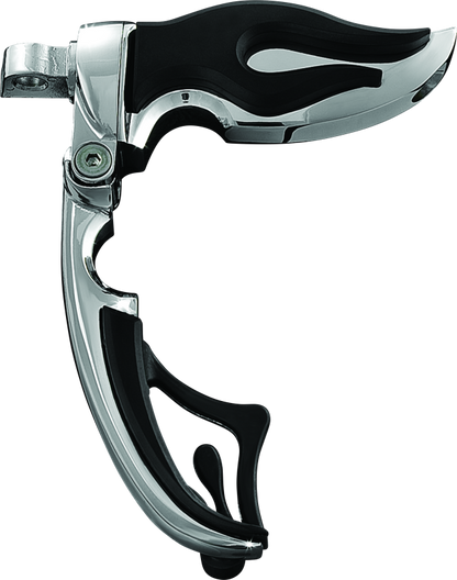 Kuryakyn Flamin Switchblade With Male Mount Adapter Chrome