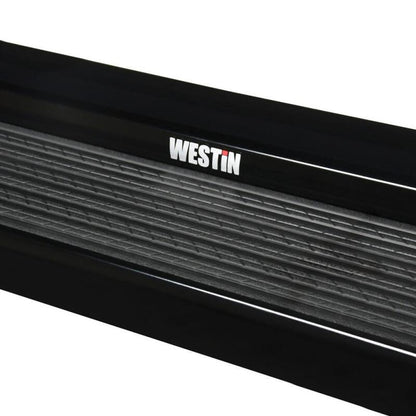 Westin SG6 Black Aluminum Running Boards 79 in