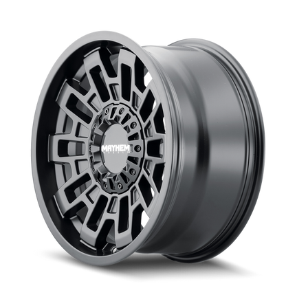 Mayhem 8113 Cortex 20x9 / 5x127 BP / 0mm Offset / 87.1mm Hub Matte Black Wheel