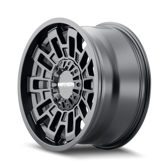 Mayhem 8113 Cortex 20x9 / 5x127 BP / 0mm Offset / 87.1mm Hub Matte Black Wheel