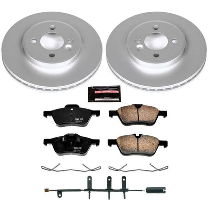 Power Stop 02-06 Mini Cooper Front Z23 Evolution Sport Coated Brake Kit