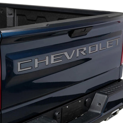 Putco 23-24 Chevrolet Colorado - Grille Letters - Black Platinum Chevrolet Letters