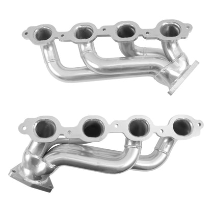 BBK 19-24 GM Full Size 5.3/6.2L Shorty Headers (Silver Ceramic)