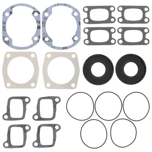 Vertex Pistons Complete Gasket Kt W/Oil Seals