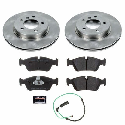 Power Stop 01-05 BMW 325xi Front Track Day SPEC Brake Kit