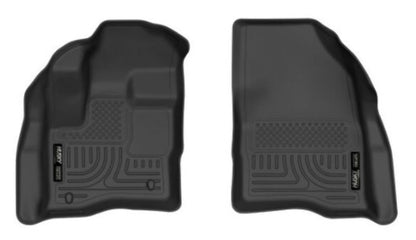 Husky Liners 10-19 Ford Taurus / 09-16 Lincoln MKS X-act Contour Series Front Floor Liners - Black