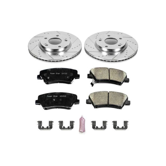 Power Stop 11-16 Hyundai Elantra Front Z23 Evolution Sport Brake Kit