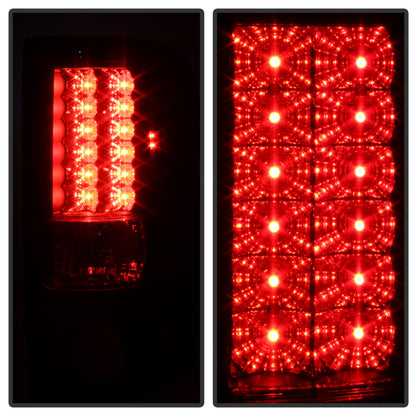 Spyder Ford F150 Styleside 04-08 (Not Fit Heritage & SVT)LED Tail Lights Black ALT-YD-FF15004-LED-BK