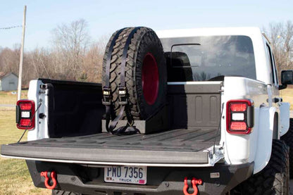 Fishbone Offroad Bed Mounted Spare Tire Mount