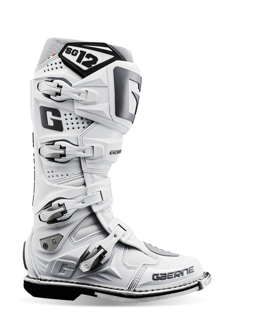 Gaerne SG12 Boot White Size - 7