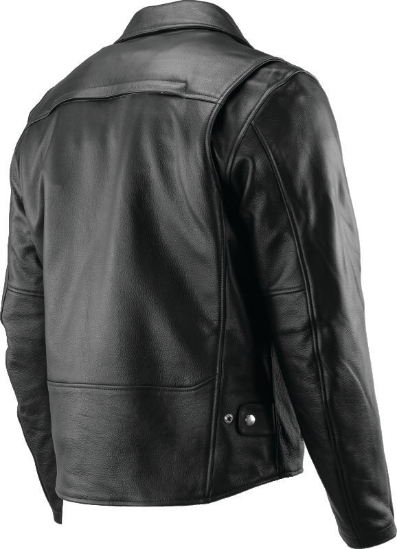 Kuryakyn Leather By River Road Ironclad Classic Leather Jacket Black - Small