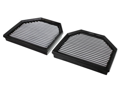 aFe MagnumFLOW OEM Replacement Air Filter PRO Dry S 2015 BMW M3/M4 (F80/F82) 3.0L S55 (tt) Qty. 2 - Precision R