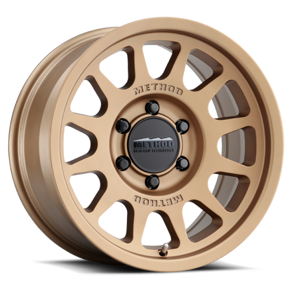 Method MR703 17x8.5 0mm Offset 6x5.5 106.25mm CB Method Bronze Wheel