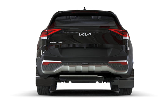 Rally Armor 23-24 Kia Sportage Black UR Mud Flap w/ Metallic Black Logo