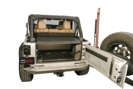 Tuffy Jk 2011+ Deluxe Security Deck Enclosure- Black