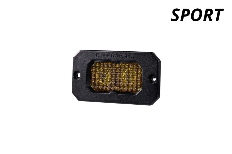 Diode Dynamics Stage Series 2 In LED Pod Sport - Yellow Fog Flush ABL Each