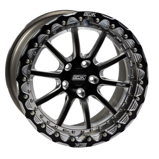 Belak 15x8 / 5in BS / 5x100 BP / High Pad / Series 4 Wheel - Single Beadlock