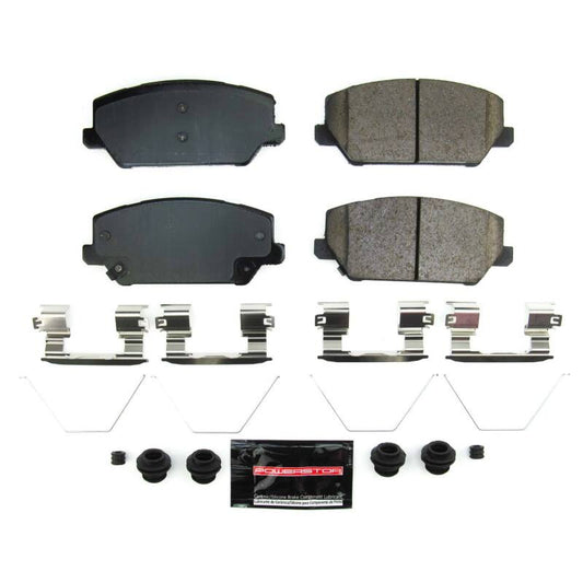 Power Stop 19-21 Hyundai Veloster N Front Z23 Evo Sport Brake Pads w/Hardware