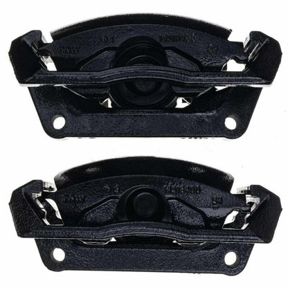 Power Stop 11-18 Ram 1500 Rear Black Calipers - Pair (w/Bracket)