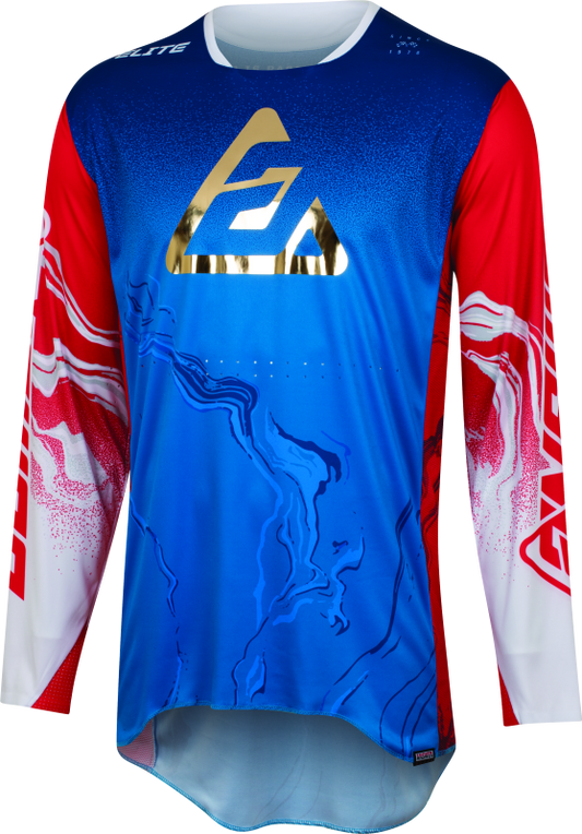 Answer 23 Elite Fusion Jersey Red/White/Blue Youth - XL