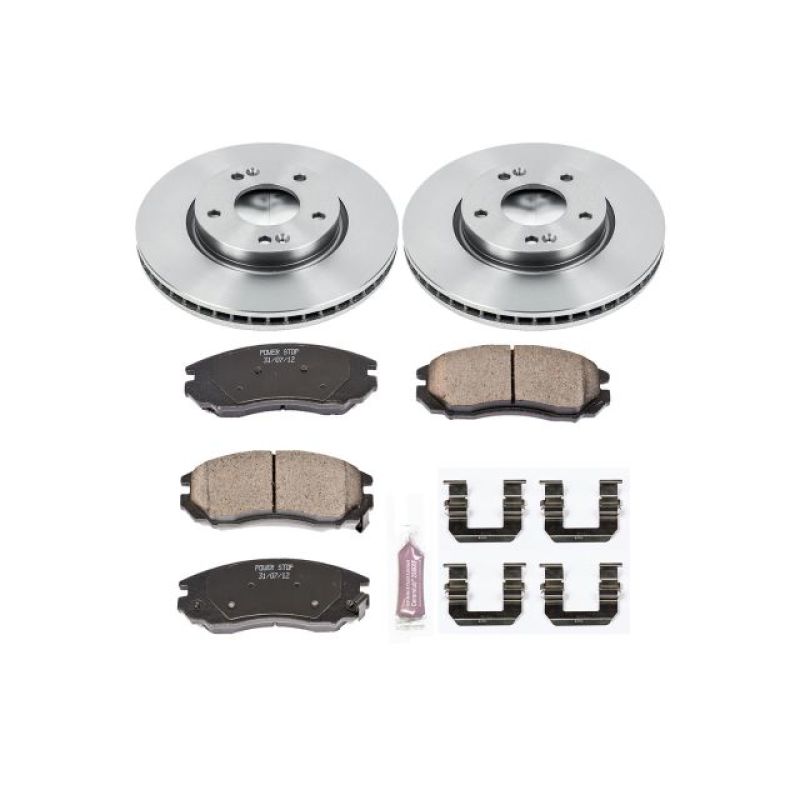 Power Stop 04-06 Hyundai Tiburon Front Autospecialty Brake Kit