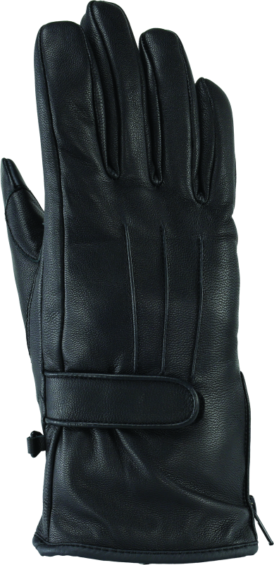 Kuryakyn Leather By River Road Taos Cold Weather Gloves Black Womens - Large