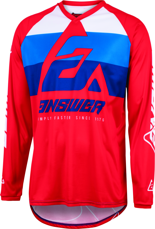 Answer 23 Syncron CC Jersey Red/White/Blue Youth - XS