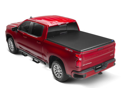 Lund 14-17 Toyota Tundra Fleetside (5.5ft. Bed) Hard Fold Tonneau Cover - Black